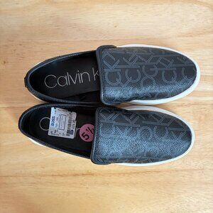 Calvin Klein Marren 2 Black Slip On Sneakers
